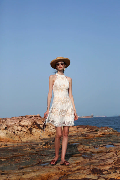 Lace Dress in Ivory