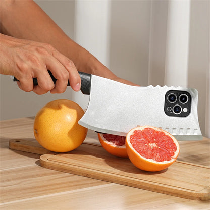 Funny kitchen knife Phone Case