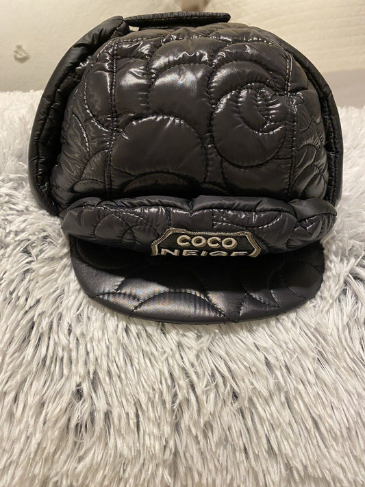Coco Neige by Chanel quilted hat l Ski Hat
